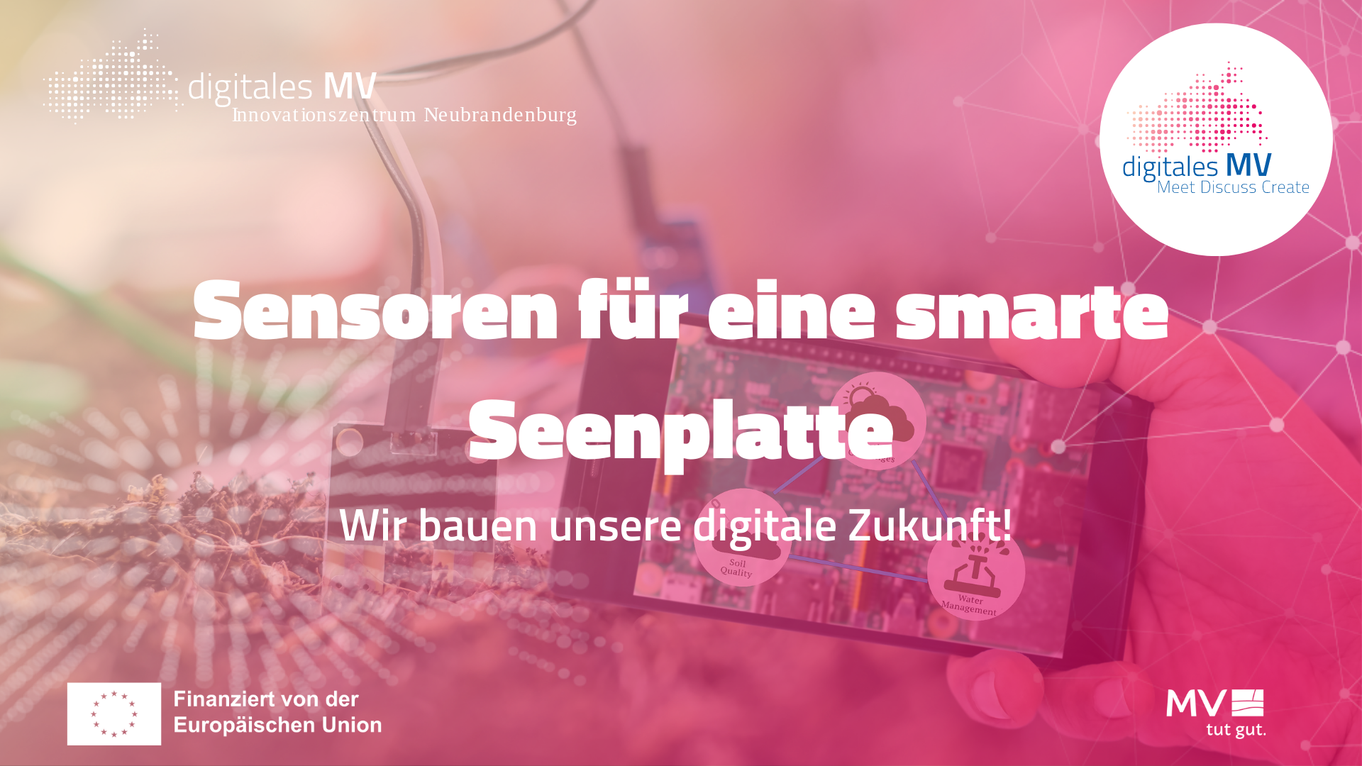 Sensoren für eine smarte Seenplatte