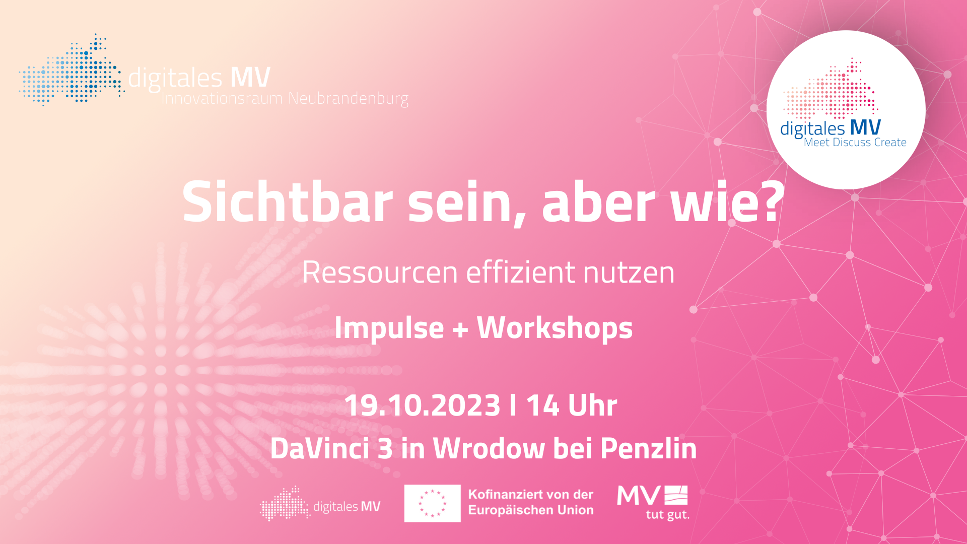 mdc Sichtbar sein - aber wie?