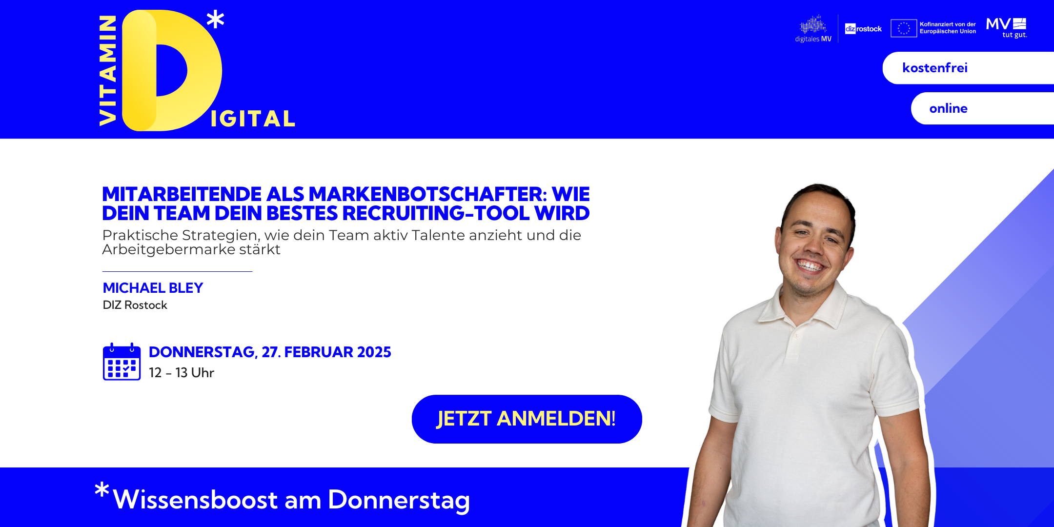 Vitamin D(igital): Mitarbeitende als Markenbotschafter: Wie dein Team dein bestes Recruiting-Tool wird Vitamin D(igital): Mitarbeitende als Markenbotschafter: Wie dein Team dein bestes Recruiting-Tool wird