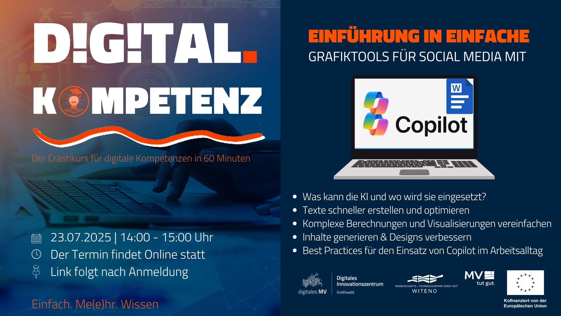 DIGITAL.KOMPETENZ: CoPilot in Word, PP, Exel und Co.