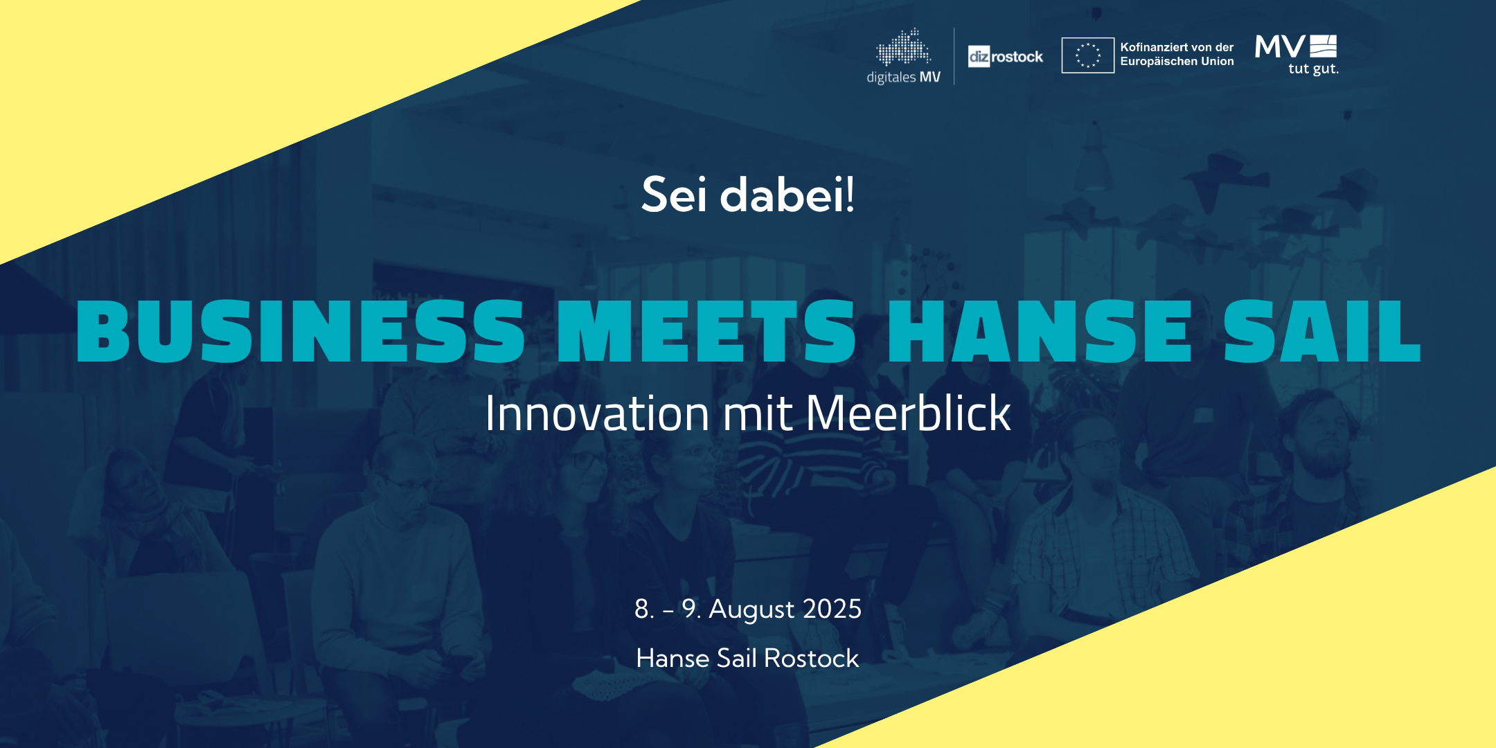 Business meets Hanse Sail - Innovation mit Meerblick