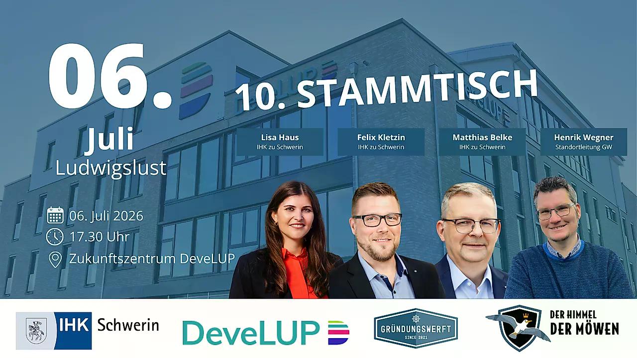 10. Gründungsstammtisch im Zukunftszentrum
