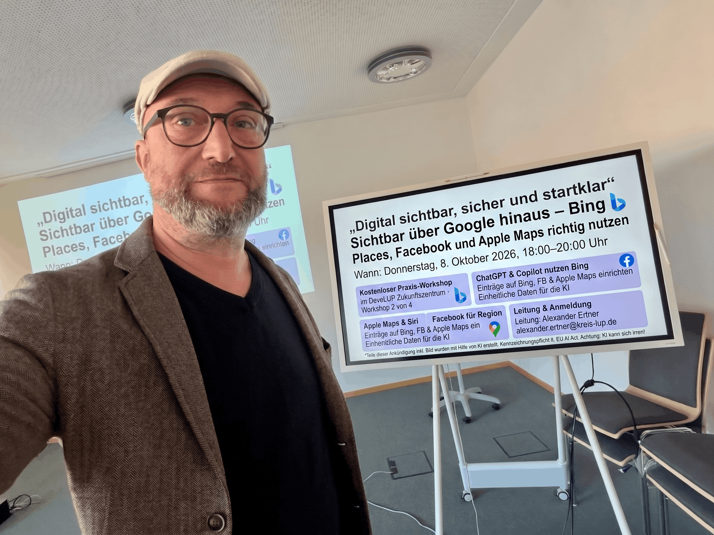 Workshopreihe „Digital sichtbar, sicher und startklar" | Sichtbar über Google hinaus