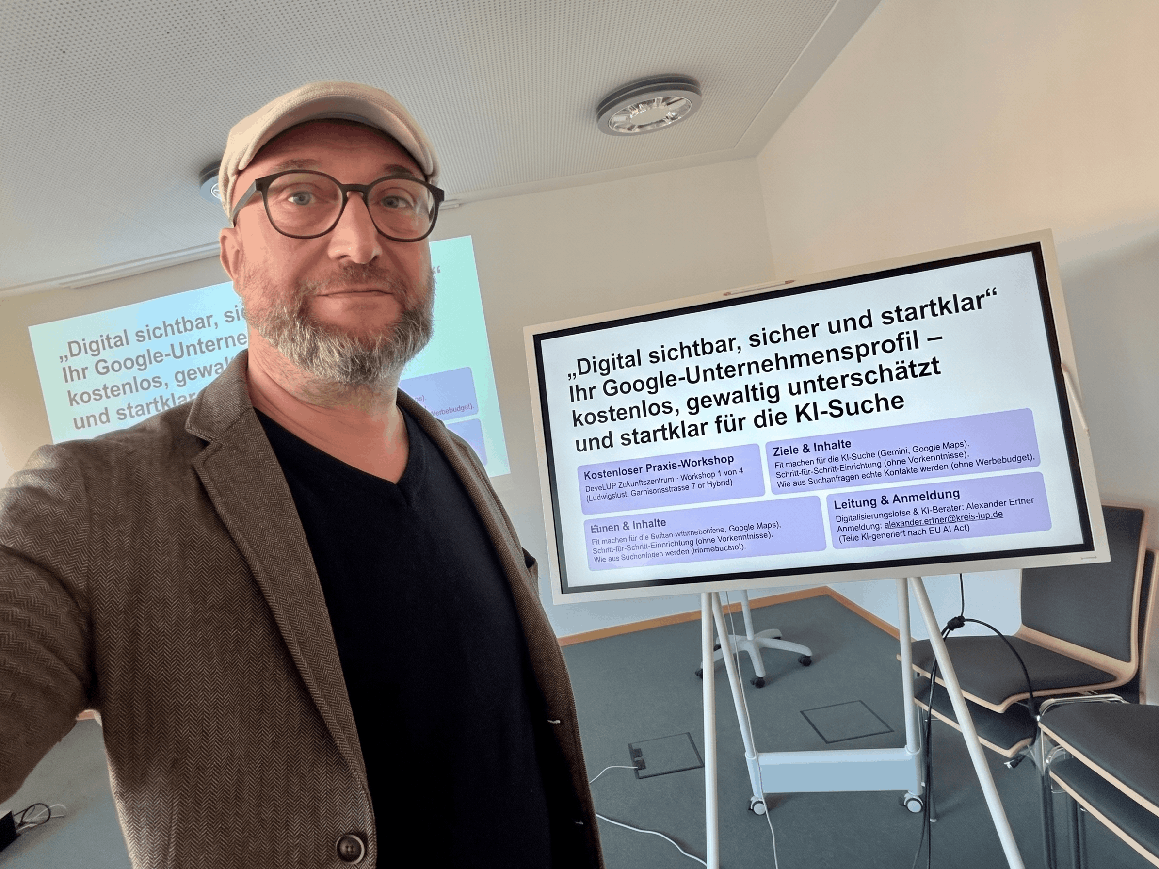 orkshopreihe „Digital sichtbar, sicher und startklar" | Ihr Google-Unternehmensprofil