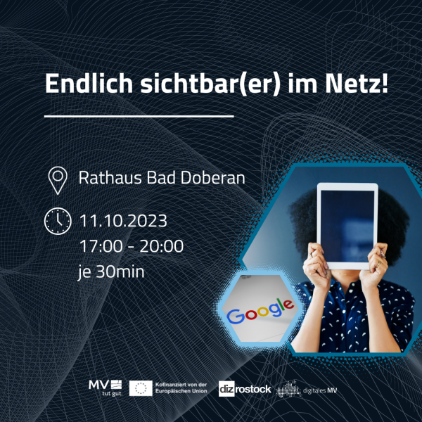 Endlich sichtbar(er) im Netz! Endlich sichtbar(er) im Netz!