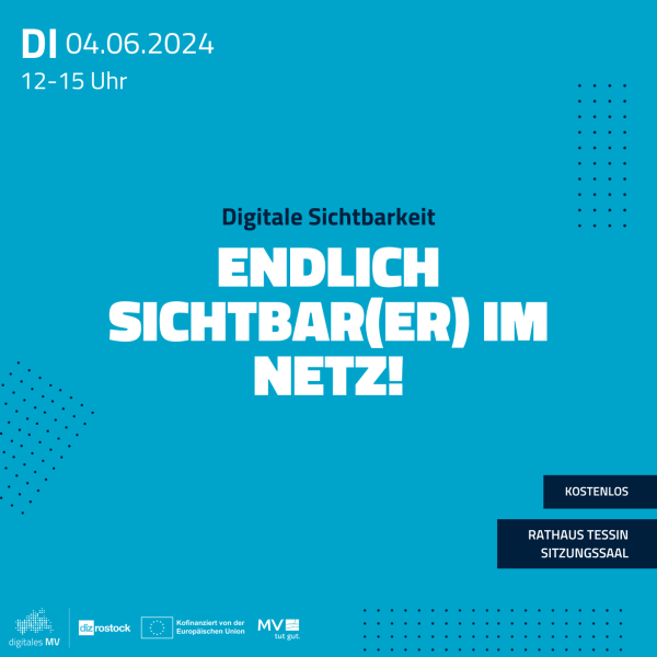 Endlich sichtbar(er) im Netz! Endlich sichtbar(er) im Netz!