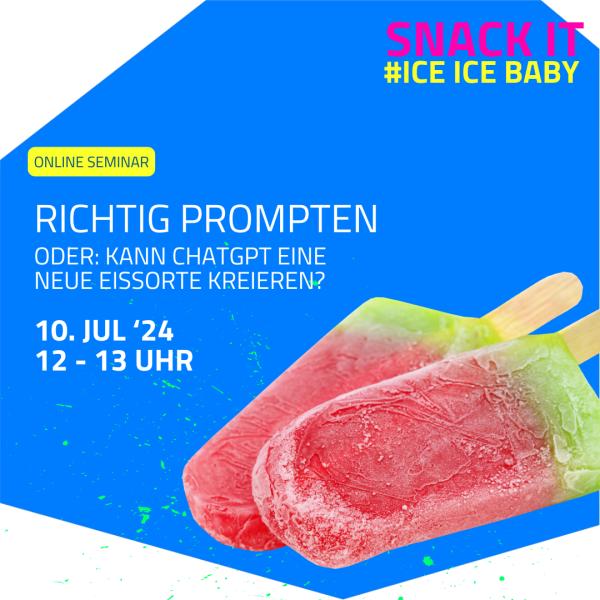 SNACK IT - richtig prompten