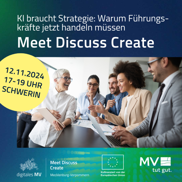 KI braucht Strategie: Warum Führungskräfte jetzt handeln müssen Veranstaltungsankündigung KI braucht Strategie: Warum Führungskräfte jetzt handeln müssen