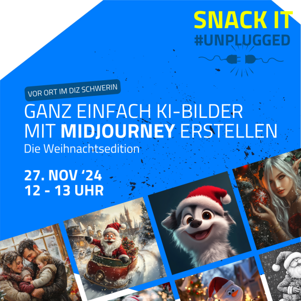 Bilder mit Midjourney erstellen Veranstaltungsankündigung Bilder mit Midjourney erstellen