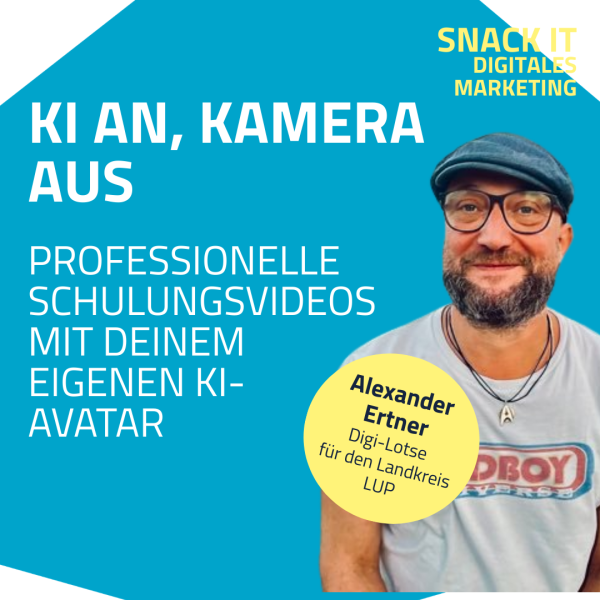 Alexander Ertner erklärt den Eisnatz von KI Avataren