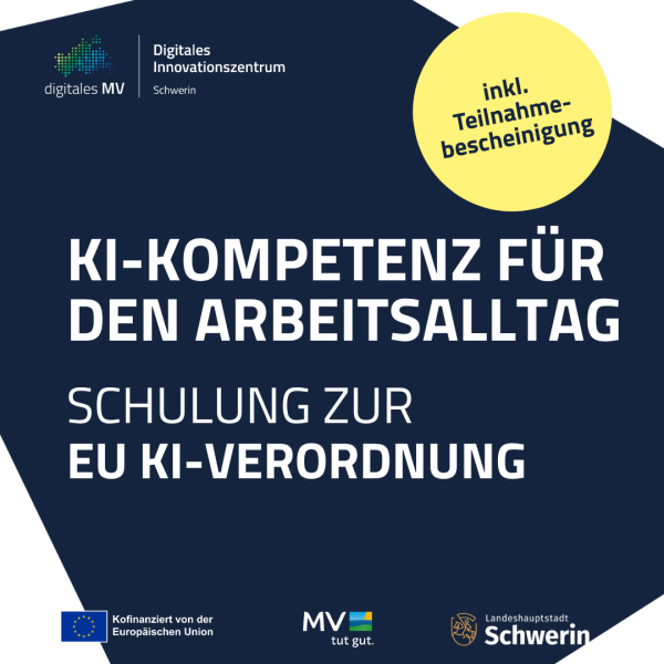 Anzeigebild Schulung KI-VO / DIZ Schwerin